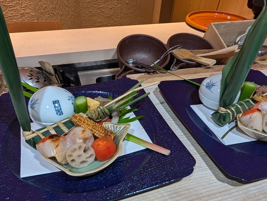 割烹　遊膳人 田はたの八寸
