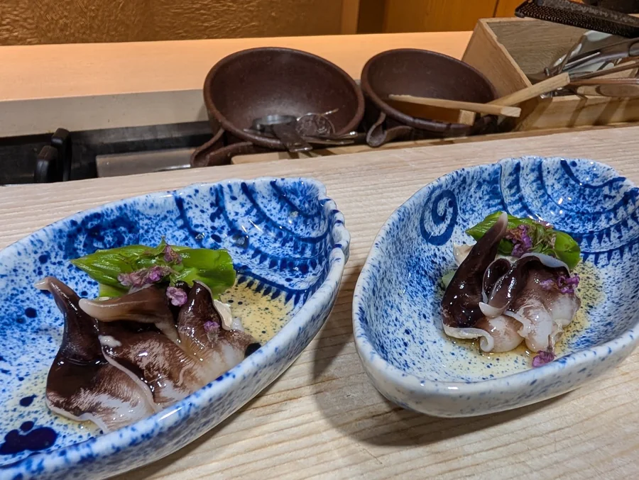 割烹　遊膳人 田はたの季節の一品